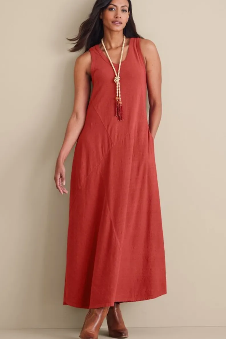 Vestido Bailey de Soft Surroundings - Elegancia Casual en Tela Liviana con Detalles Florales