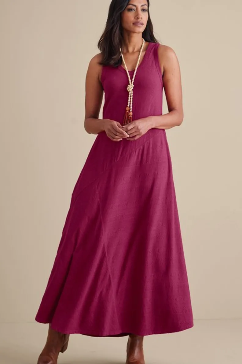 Vestido Bailey de Soft Surroundings - Elegancia Casual en Tela Liviana con Detalles Florales