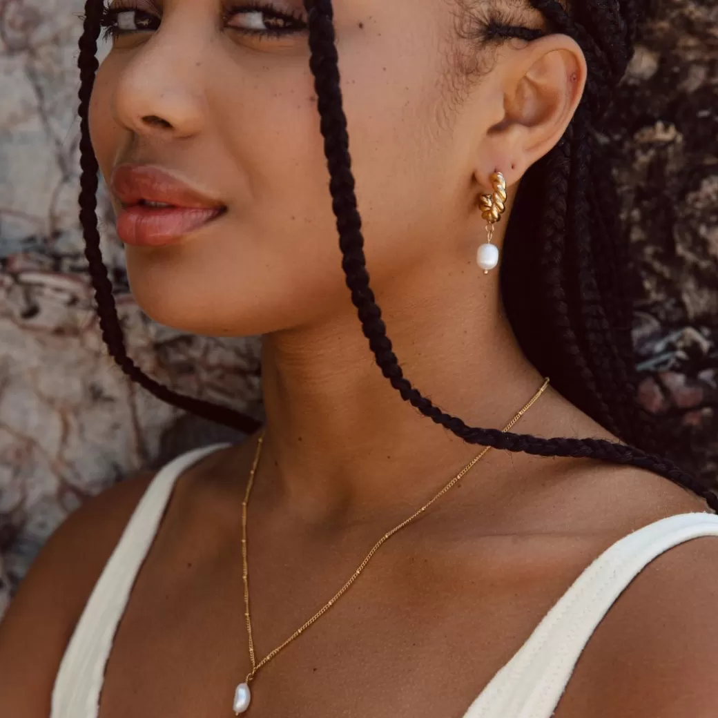 Colgante Artesanal de Perla Barroca - Joyería Atolea | Diseño Único y Atemporal