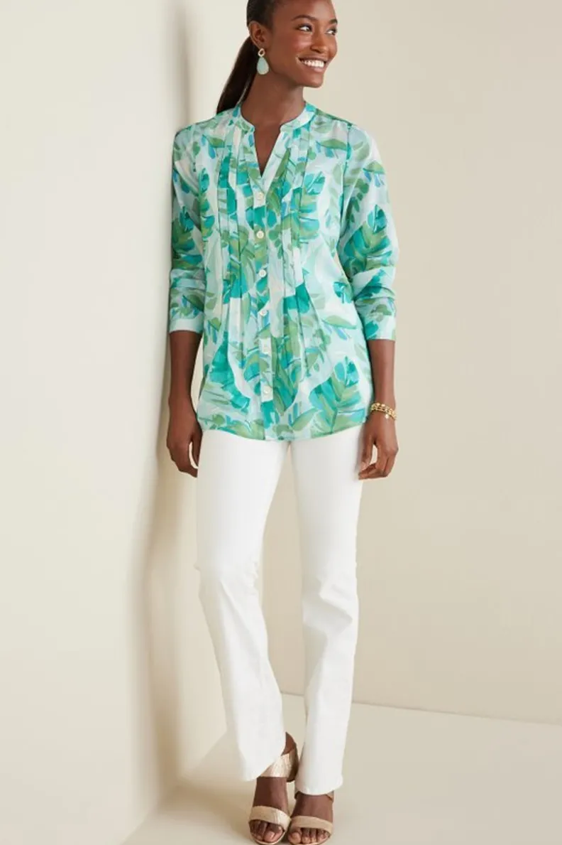 Blusa Barroca con Detalles Delicados y Camisola de Encaje - Conjunto Exclusivo Tops de Soft Surroundings
