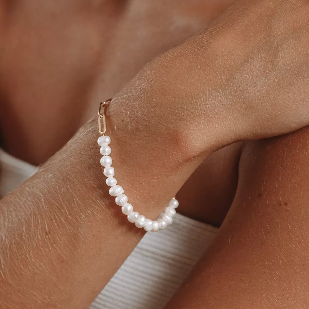 Pulsera de Perlas Naturales de Bermuda - Joyería Atolea a Precio Accesible