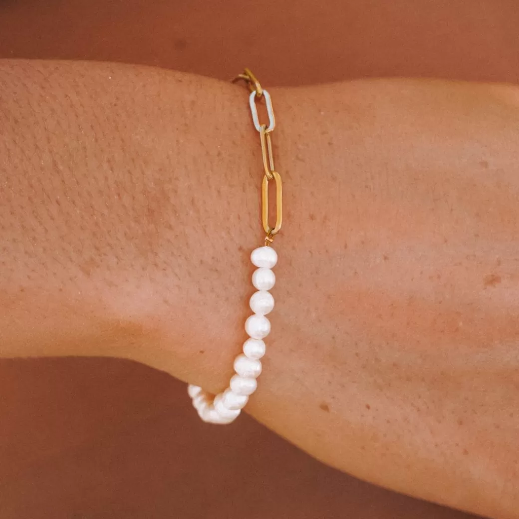 Pulsera de Perlas Naturales de Bermuda - Joyería Atolea a Precio Accesible