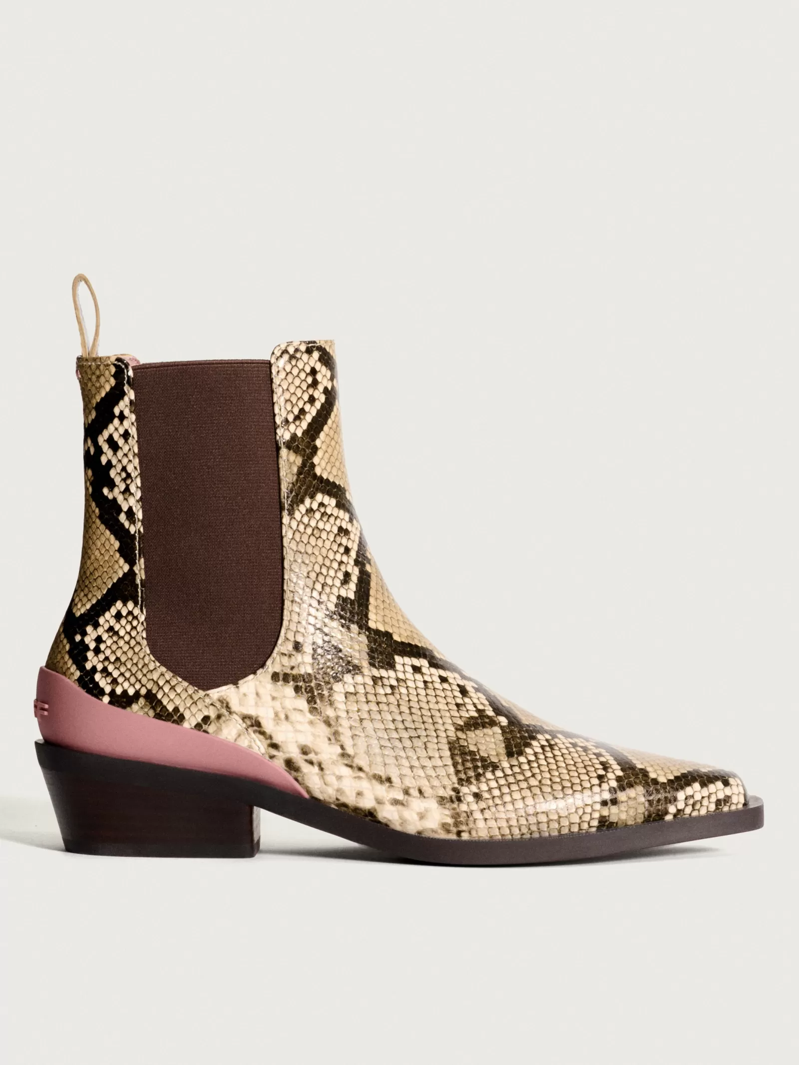 Botines Vaqueros Hoff Boot - Estilo Rodeo en Tono Beige Clásico para Mujer, Comodidad y Diseño Auténtico