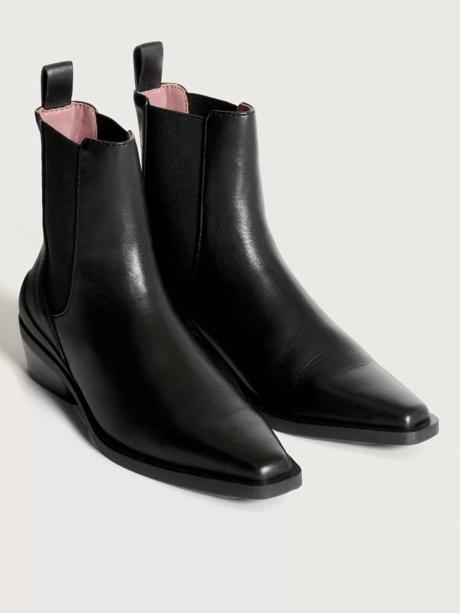 Botas Vaqueras HOFF para Mujer - Diseño Auténtico Rodeo Cowboy en Cuero Negro