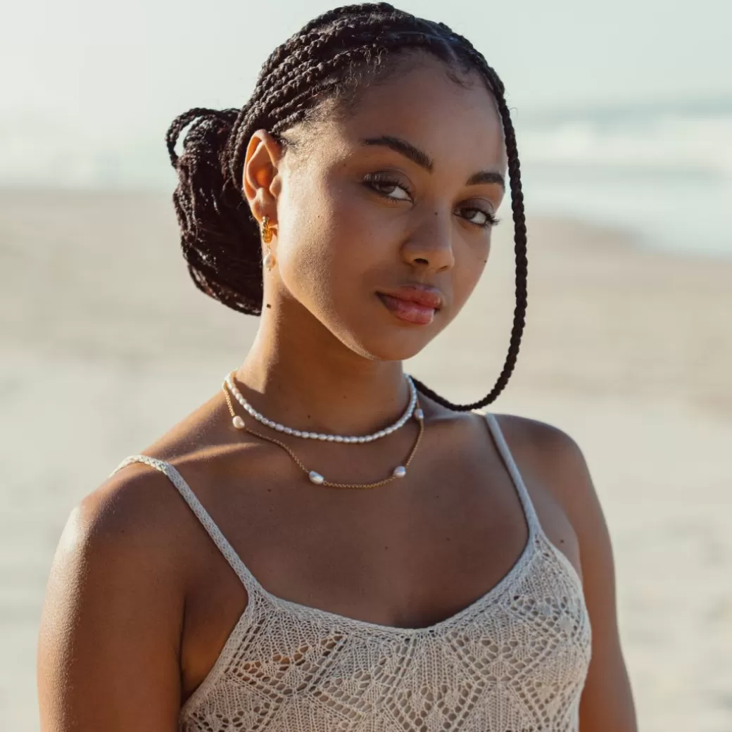 Collar Inspirado en el Paraíso de Bora Bora - Joyería Atolea con Toque Tropical