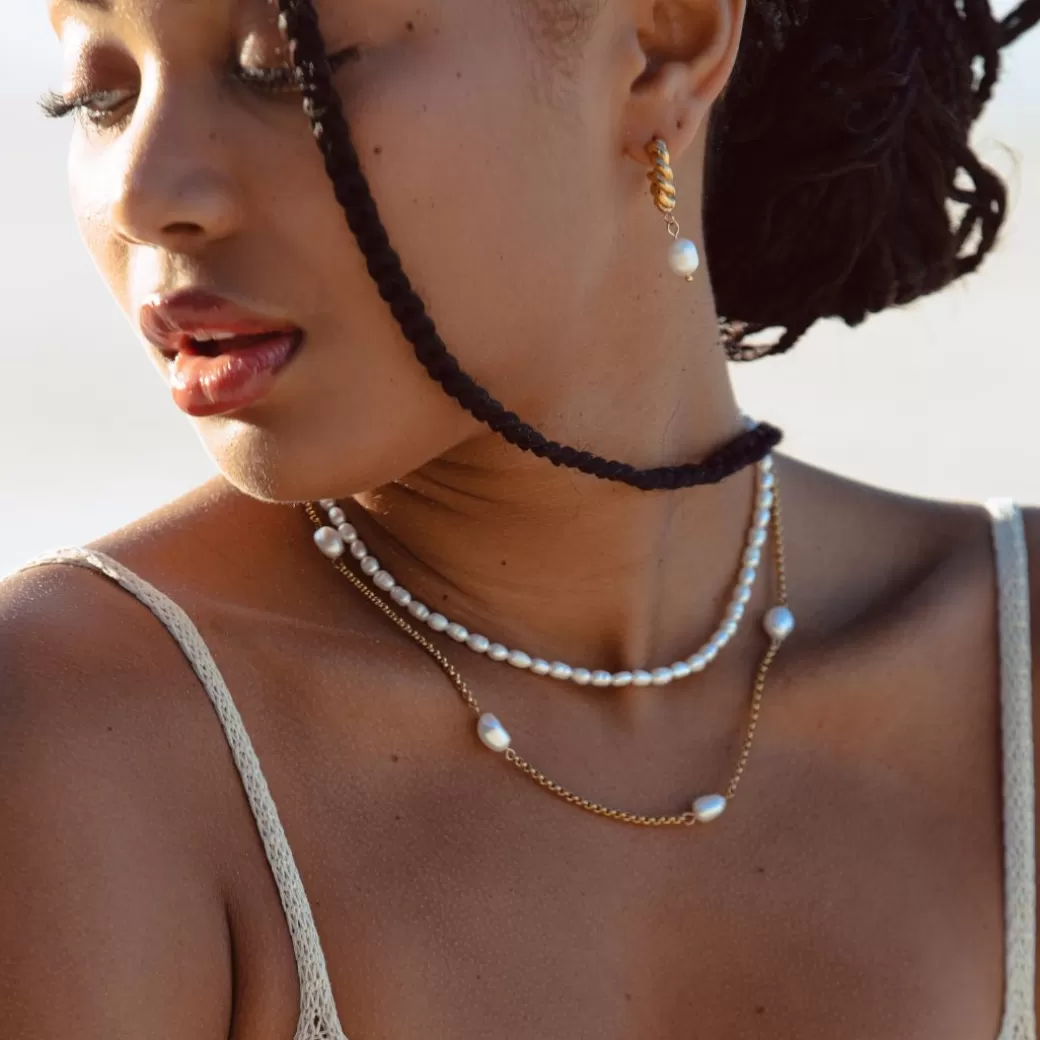 Collar Inspirado en el Paraíso de Bora Bora - Joyería Atolea con Toque Tropical