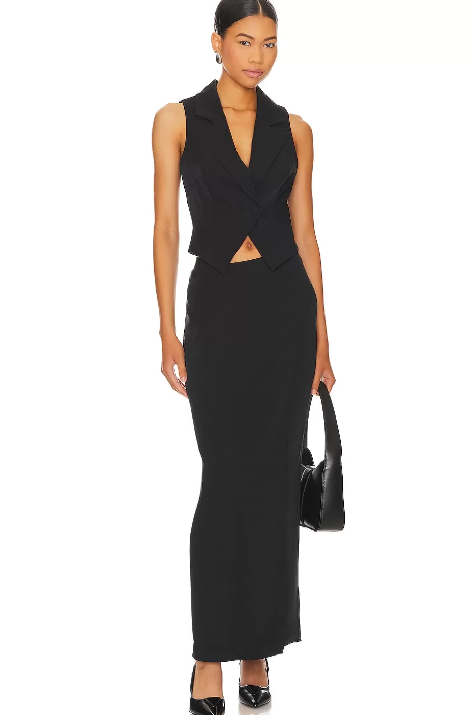 Falda Larga Brodie de Lovers + Friends - Estilo Boho Chic para Verano 2024