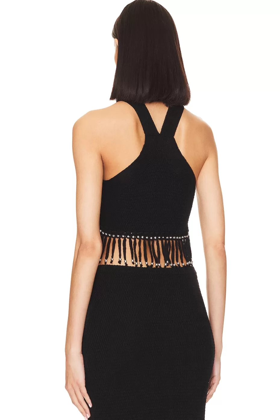 Amantes y Amigos - Top Briony con Detalles de Flecos Boho para Looks Únicos