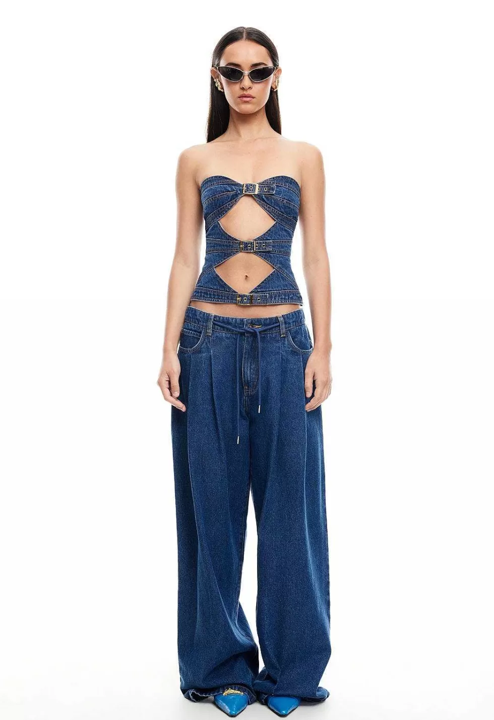 Corsé con Hebillas de León Detalladas - Diseño Femenino con Ajuste Perfecto | Boutique Exclusiva de Moda Intensa