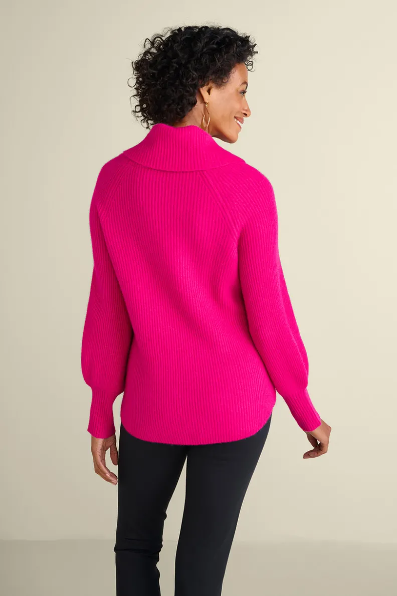 Suéter de Cachemir Calanthe - Tejido Premium Invernal · Prendas de Abrigo Soft Surroundings · Lujo Suave y Cálido para el Invierno