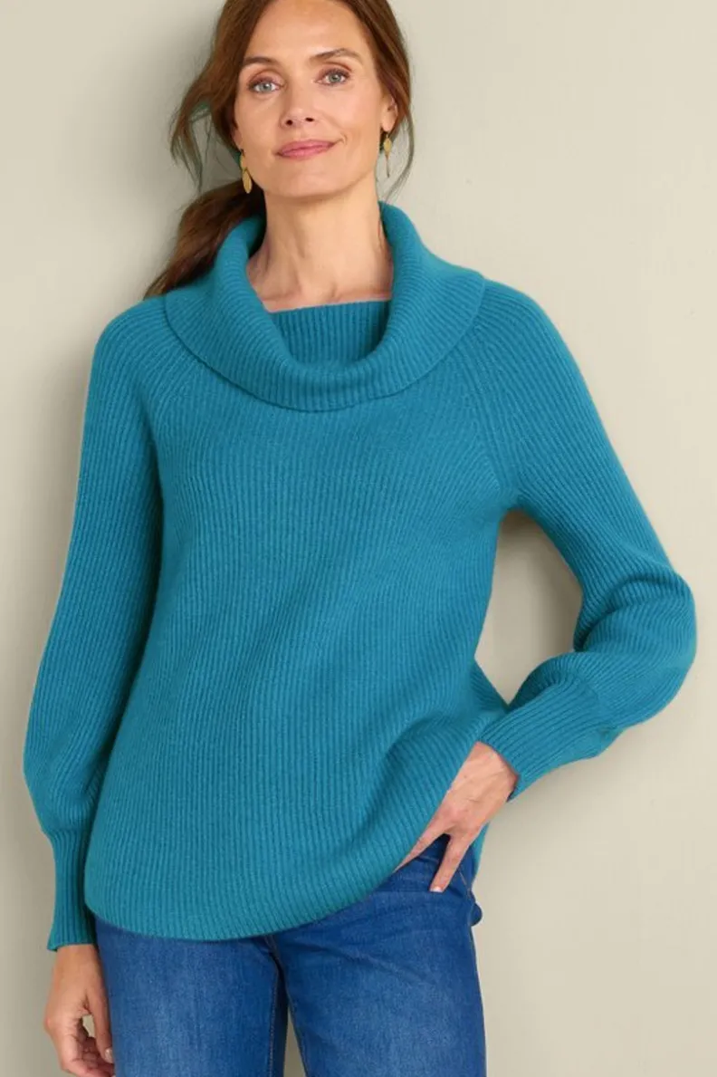 Suéter de Cachemir Calanthe - Tejido Premium Invernal · Prendas de Abrigo Soft Surroundings · Lujo Suave y Cálido para el Invierno