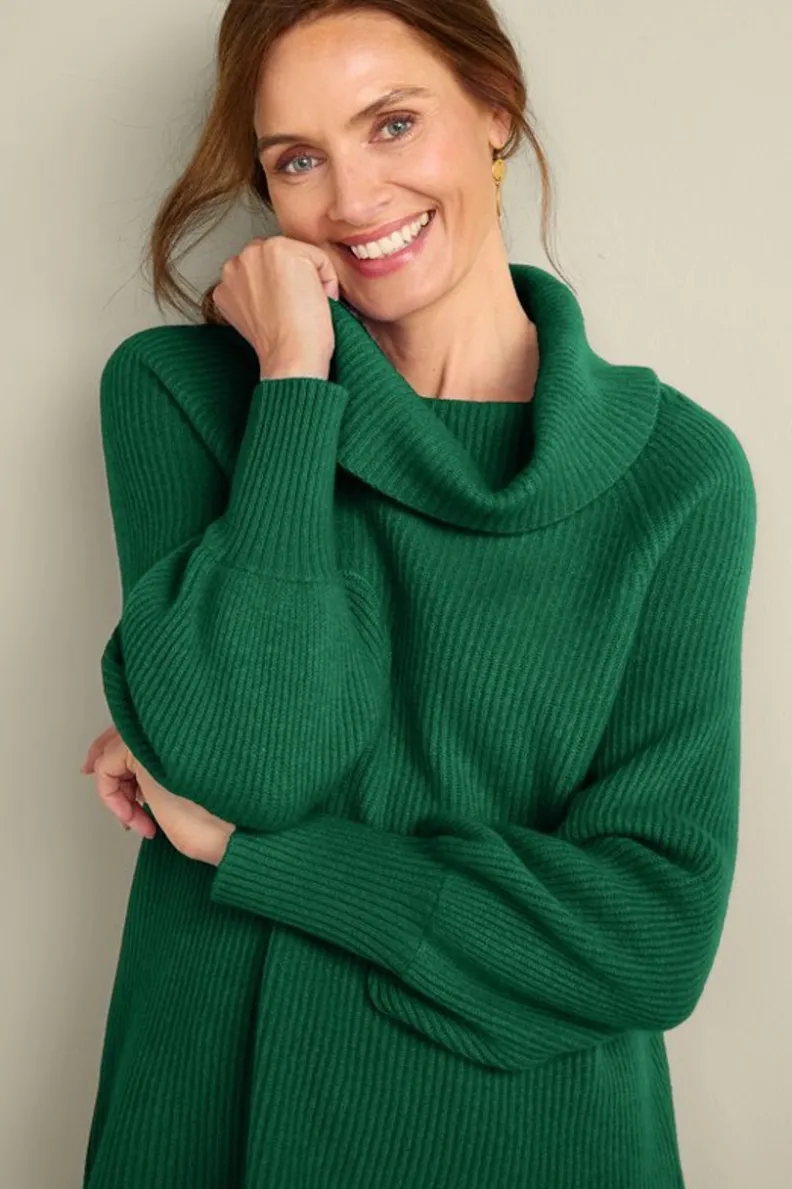Suéter de Cachemir Calanthe - Tejido Premium Invernal · Prendas de Abrigo Soft Surroundings · Lujo Suave y Cálido para el Invierno