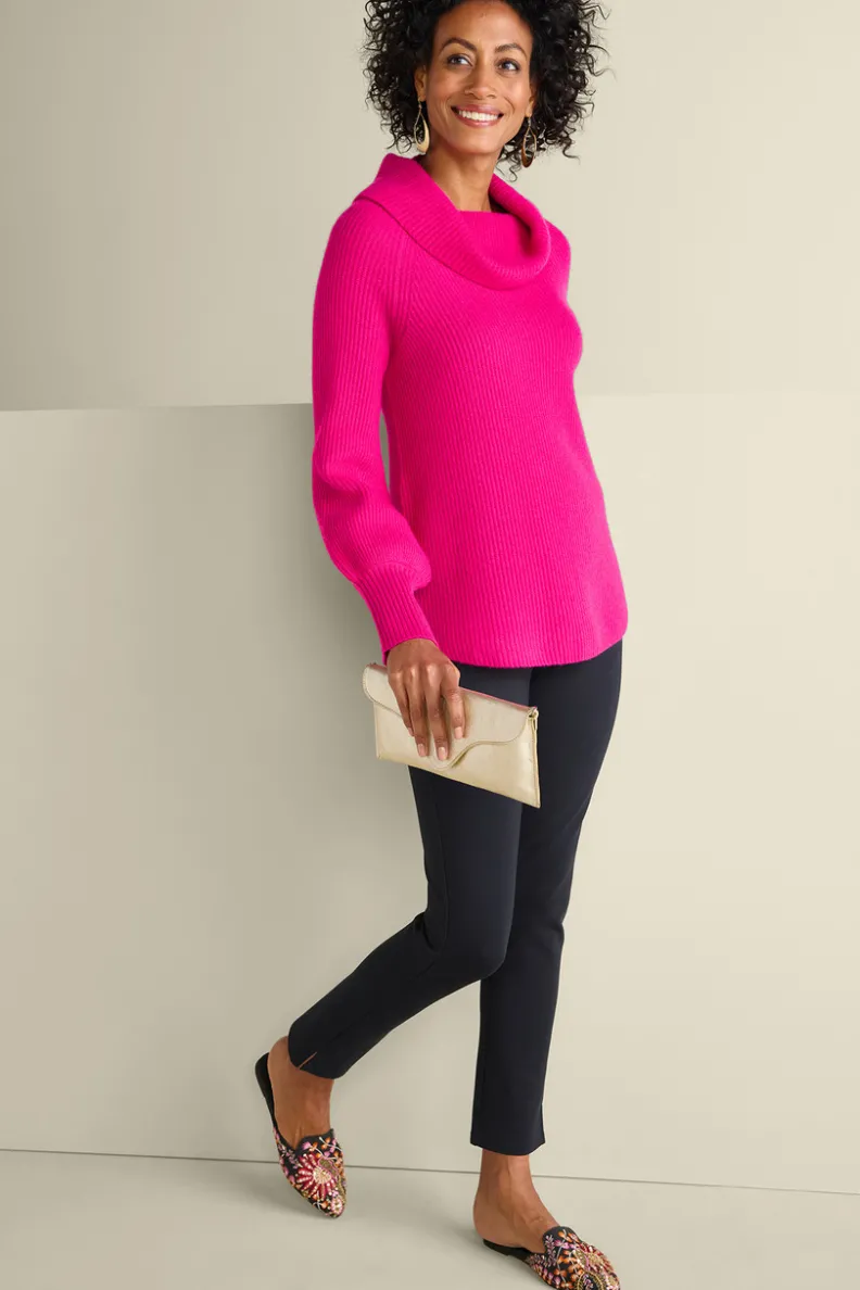 Suéter de Cachemir Calanthe - Tejido Premium Invernal · Prendas de Abrigo Soft Surroundings · Lujo Suave y Cálido para el Invierno