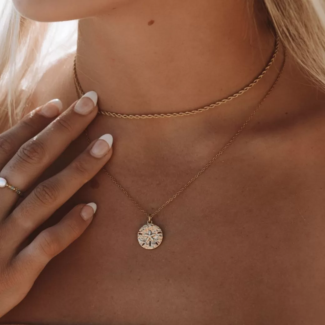 Cadena Calvi de Atolea - Collar Trenzado con Detalles Artesanales en Plata de la Colección Mediterránea