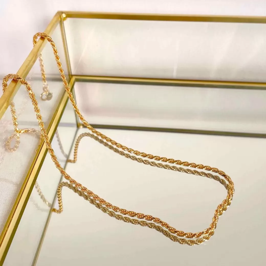Cadena Calvi de Atolea - Collar Trenzado con Detalles Artesanales en Plata de la Colección Mediterránea