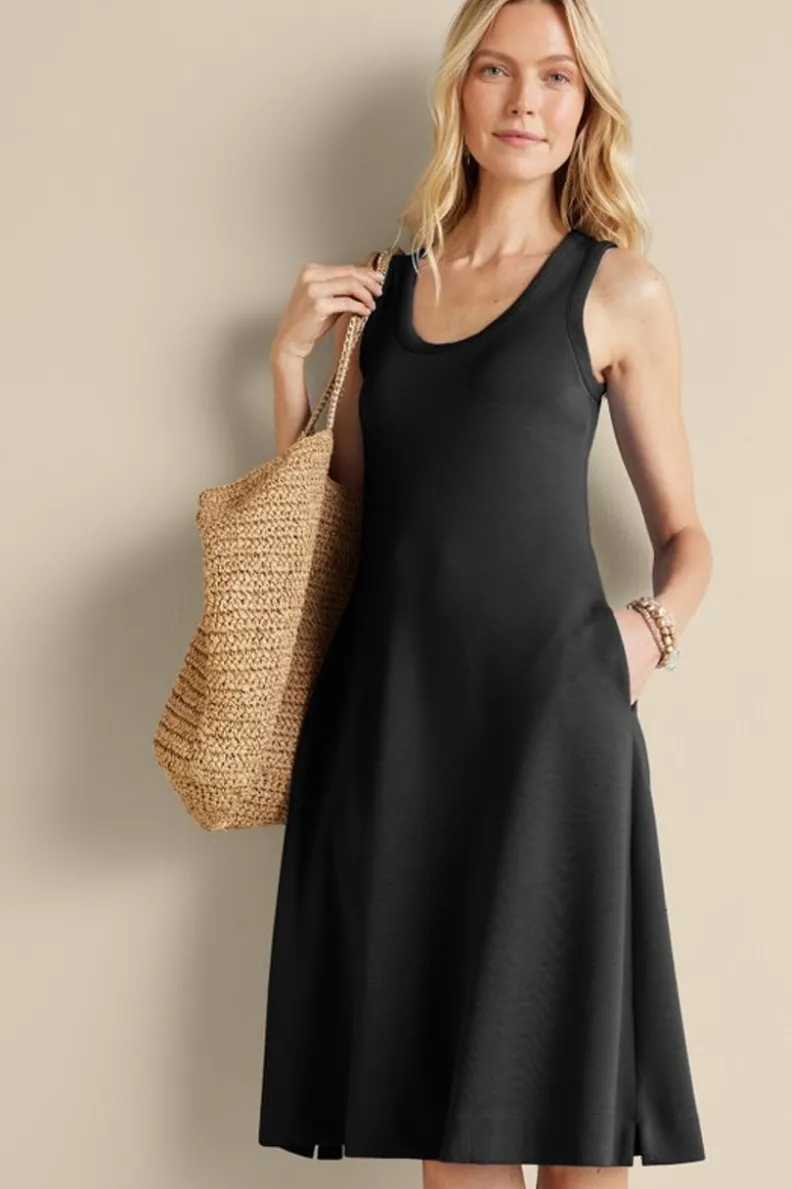 Vestido Ceri en Tejido Suave - Talle Medio para Ocasiones Casuales y Salidas Elegantes - Colección Soft Surroundings