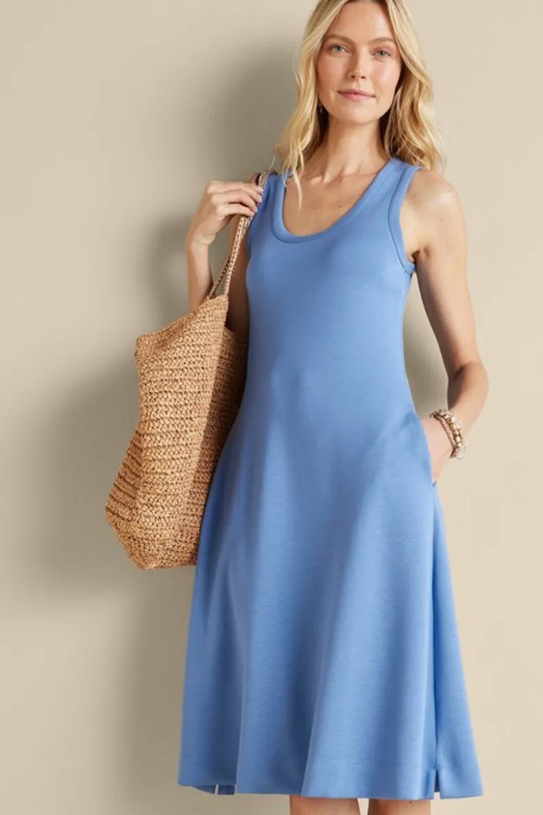 Vestido Ceri en Tejido Suave - Talle Medio para Ocasiones Casuales y Salidas Elegantes - Colección Soft Surroundings