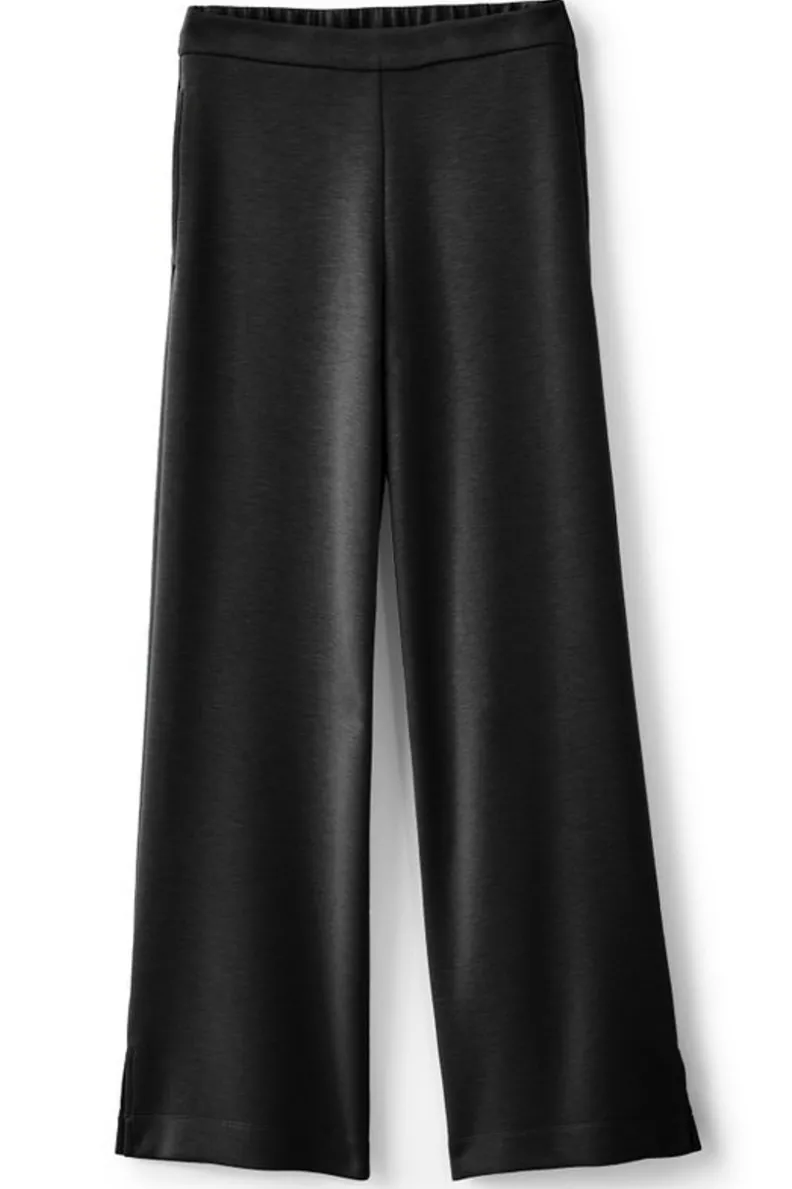 Pantalones Ceri de Tejido Suave - Corte Amplio para una Silueta Relajada