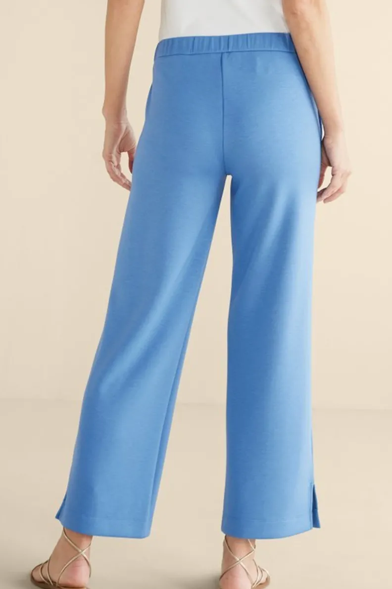Pantalones Ceri de Tejido Suave - Corte Amplio para una Silueta Relajada
