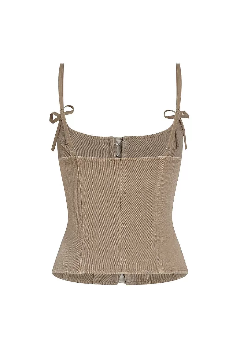 ¡Aprovecha Ahora! Corsé de Denim Leona: Estilo Poderoso y Seductor - Oferta por Tiempo Limitado