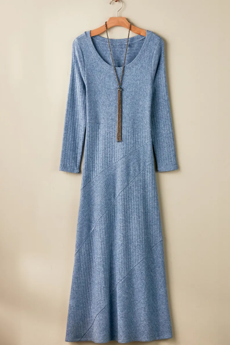 Vestido Clio de Soft Surroundings: Elegancia Casual con Detalles en Tejido Airy