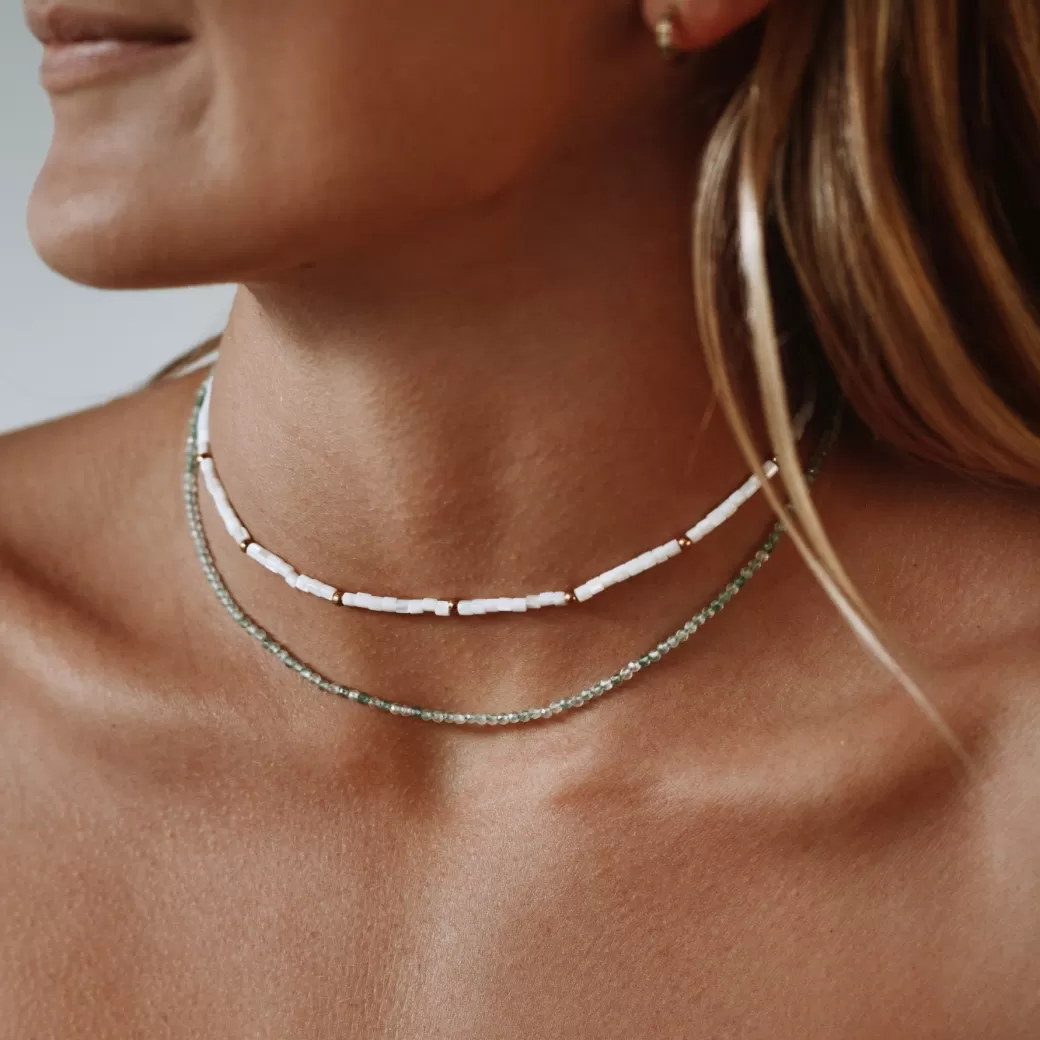 Collar Elegante Coral Bay - Joyería de Moda Atolea con Precio Accesible