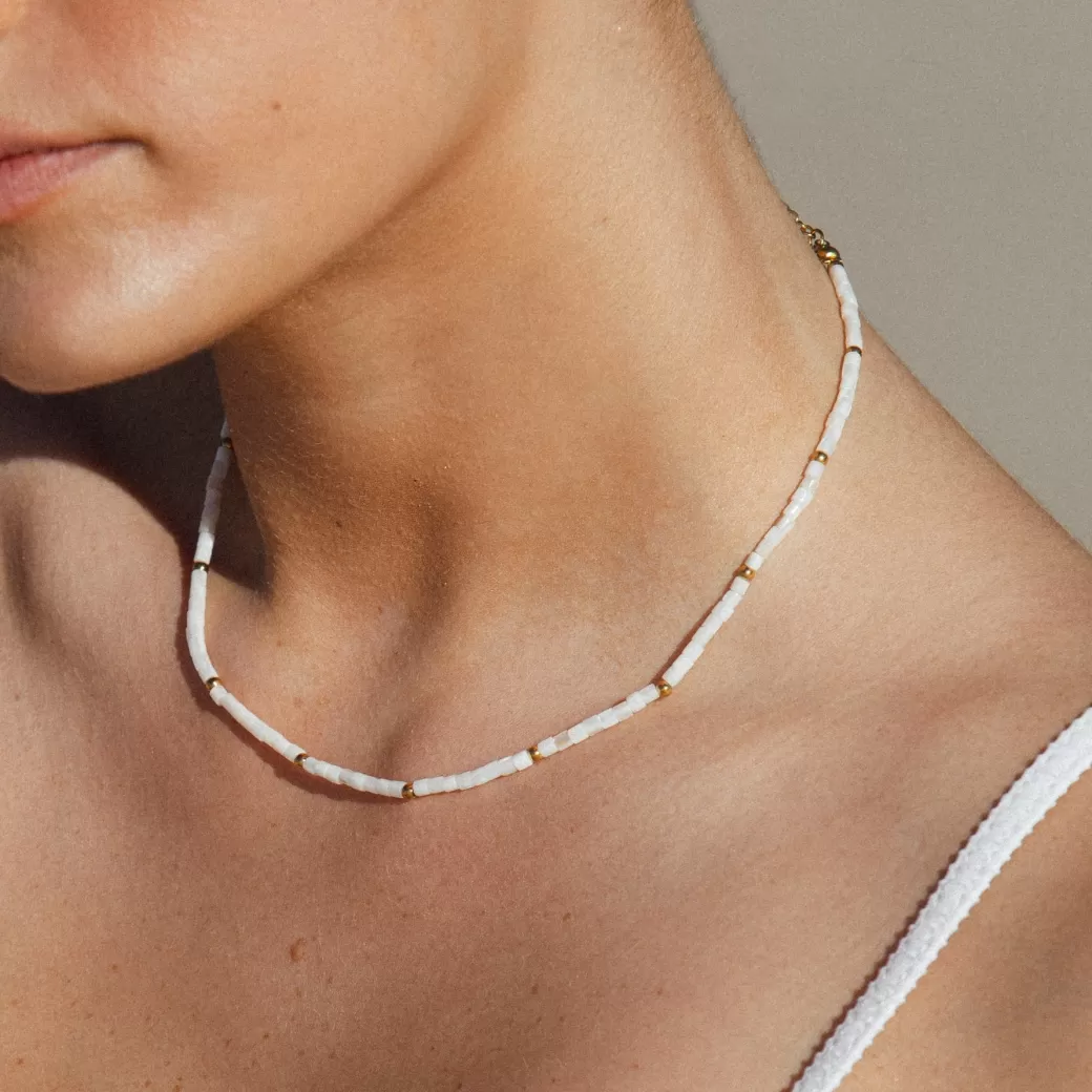 Collar Elegante Coral Bay - Joyería de Moda Atolea con Precio Accesible