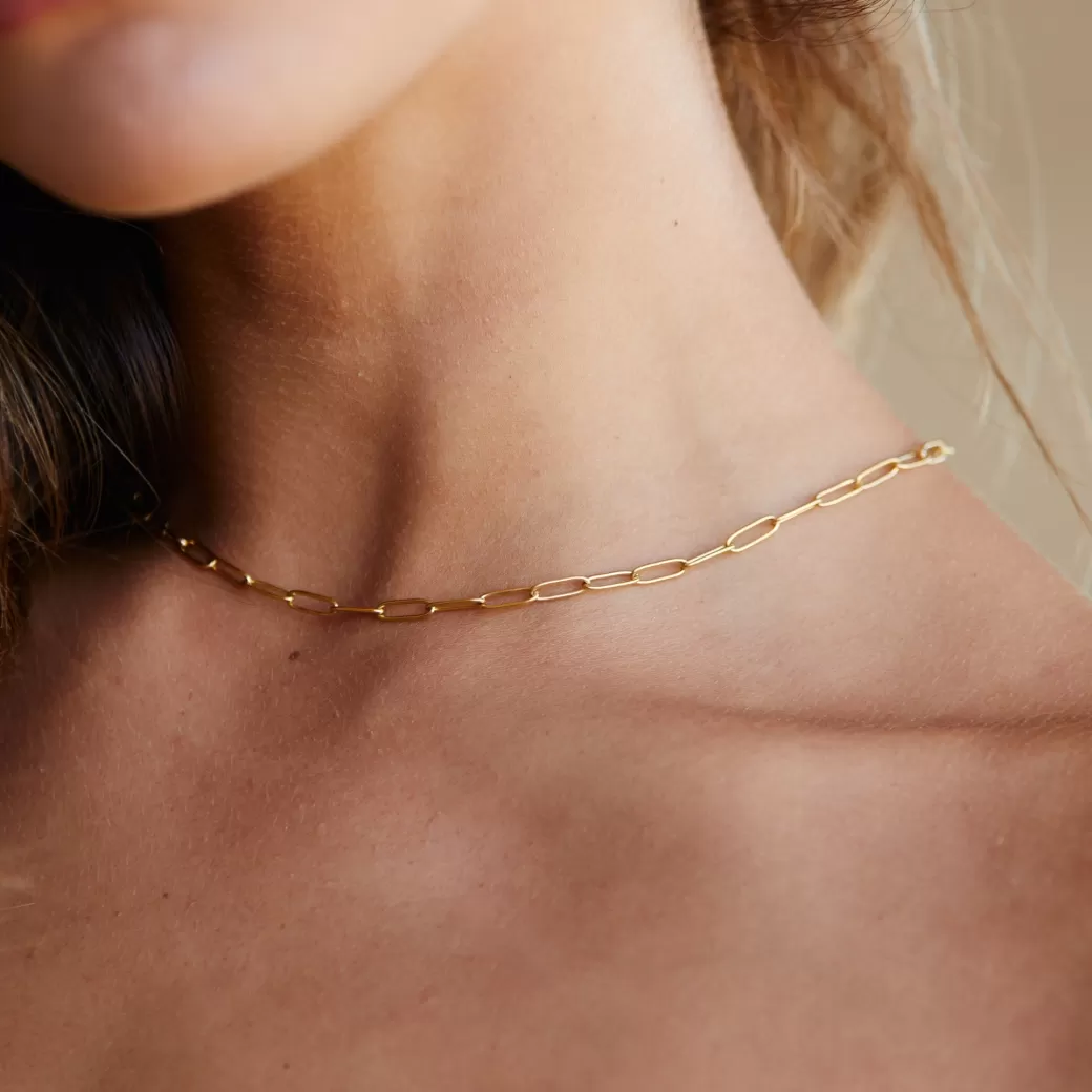 Gargantilla Boho de Clip Cozumel - Joyería Atolea para Estilo Playero Único