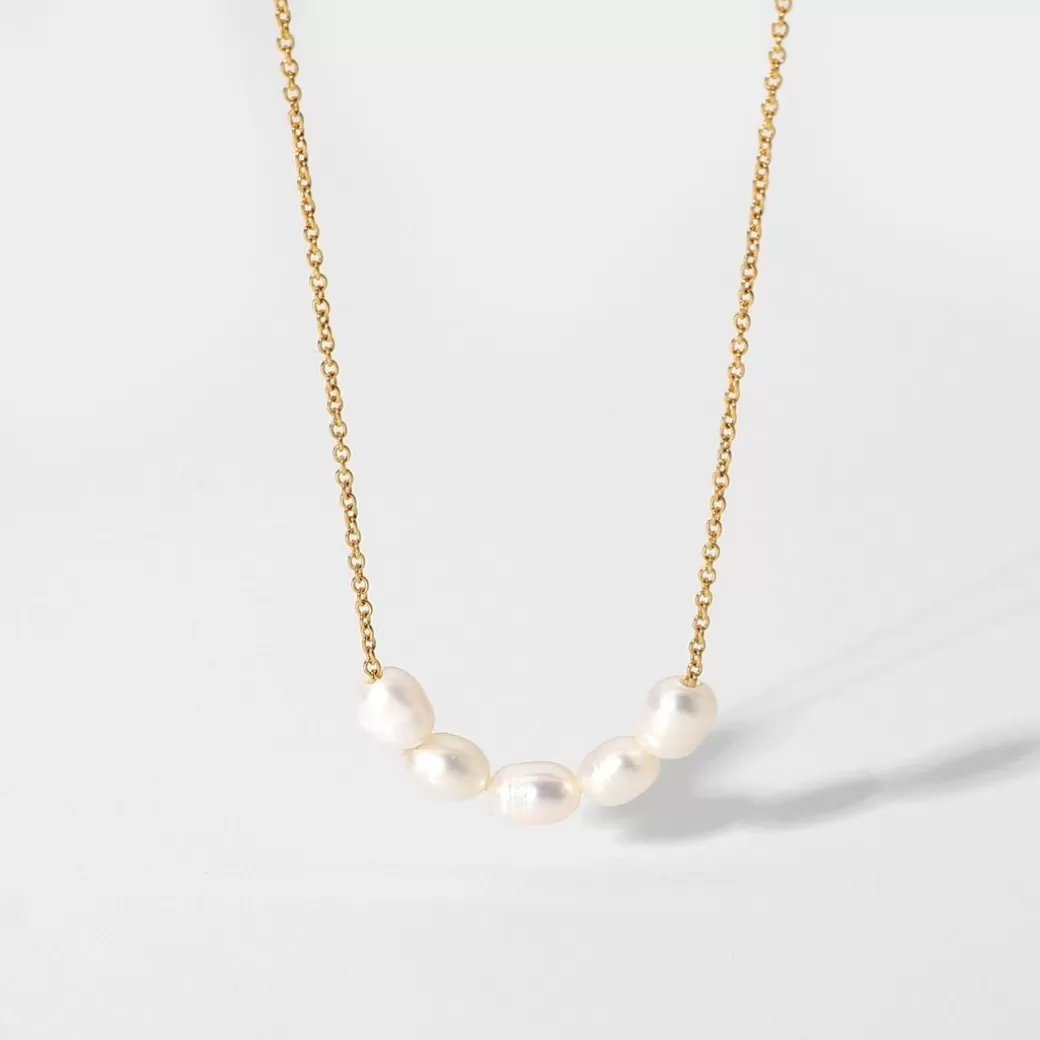 Collar Elegante de Perlas de Río | Joyería Atolea - ¡Oferta Relámpago por Tiempo Limitado!