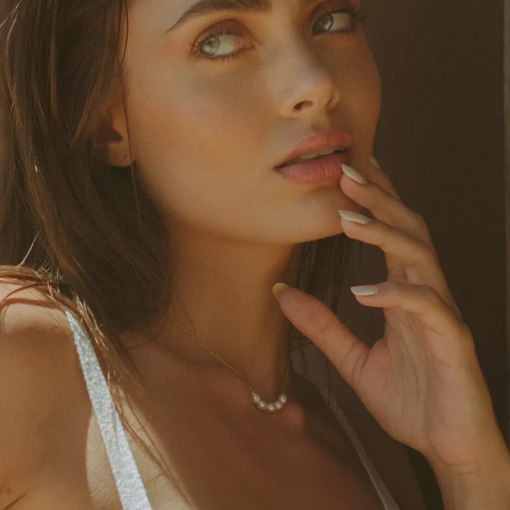 Collar Elegante de Perlas de Río | Joyería Atolea - ¡Oferta Relámpago por Tiempo Limitado!