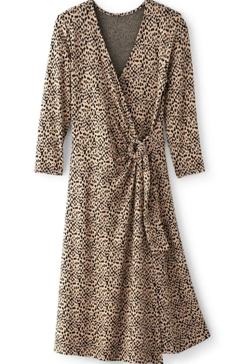 Vestido Damaria de Soft Surroundings - Elegancia Casual en Tela Fluida para Mujer
