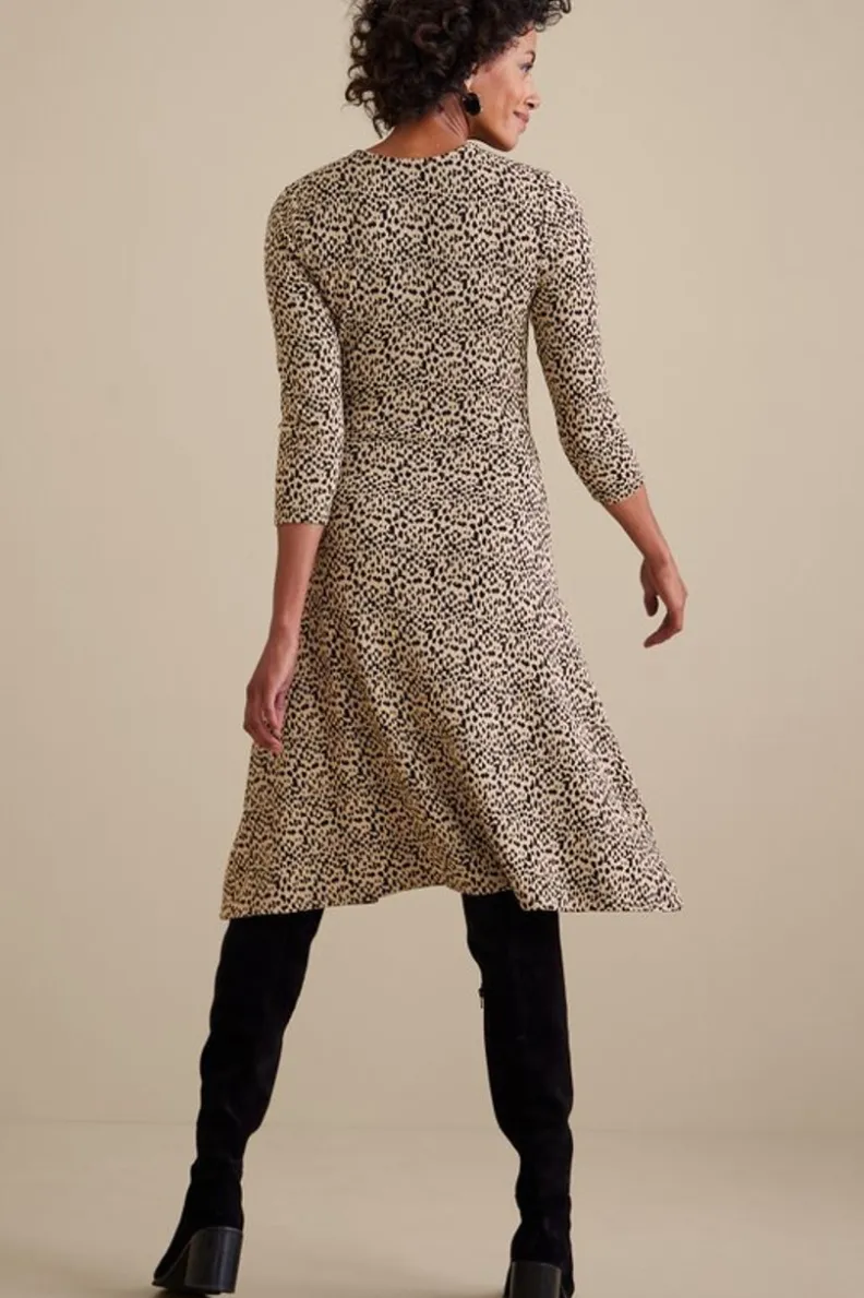 Vestido Damaria de Soft Surroundings - Elegancia Casual en Tela Fluida para Mujer