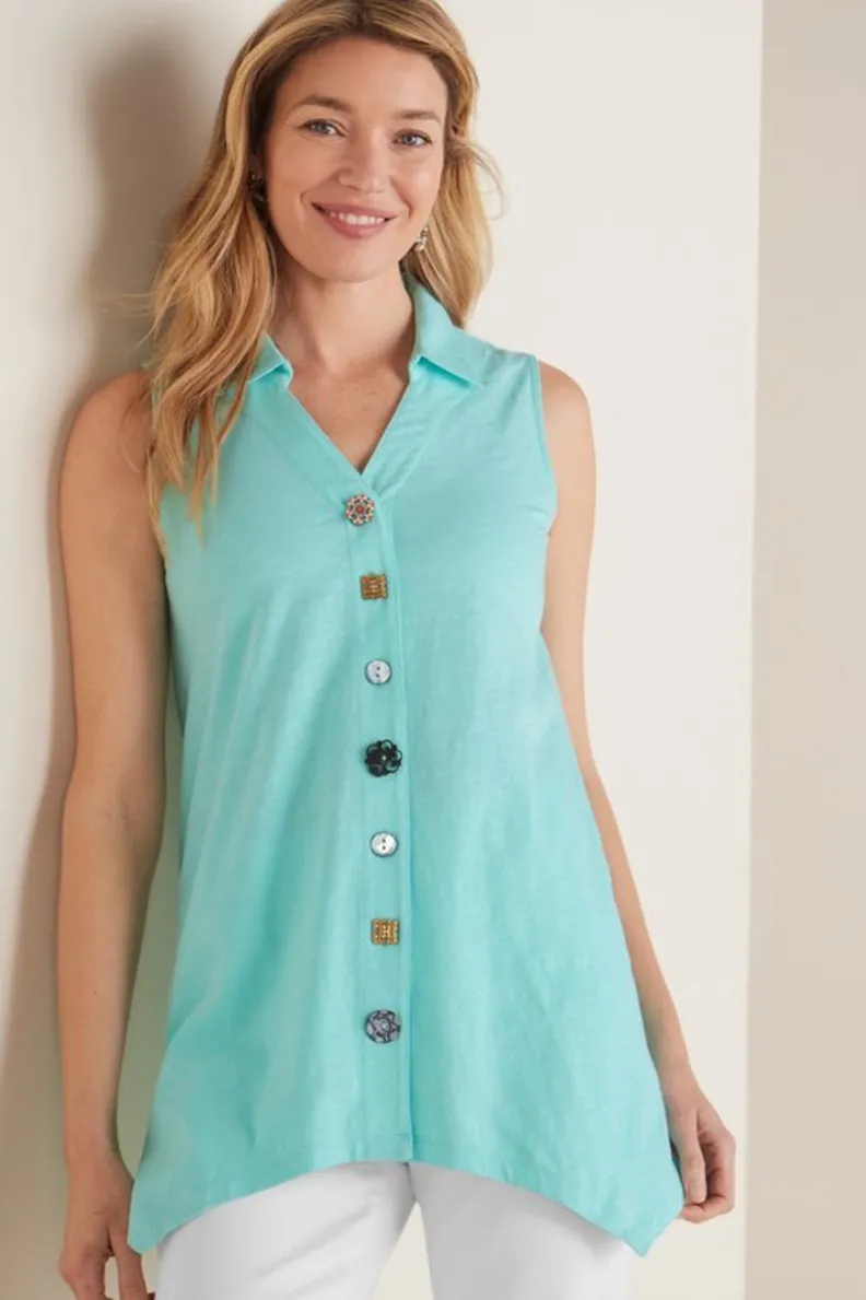 Blusa Danielle con Botones - Tejido Ultra Suave y Ajuste Perfecto para un Estilo Casual Elegante