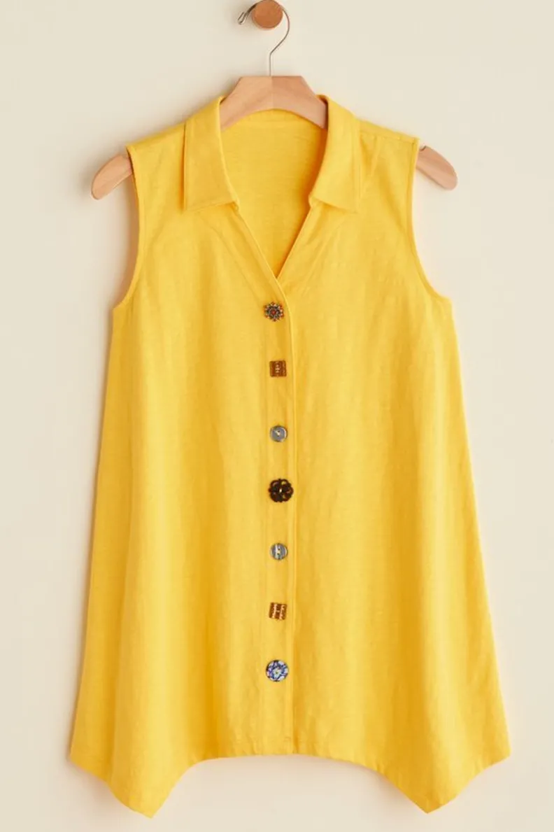 Blusa Danielle con Botones - Tejido Ultra Suave y Ajuste Perfecto para un Estilo Casual Elegante