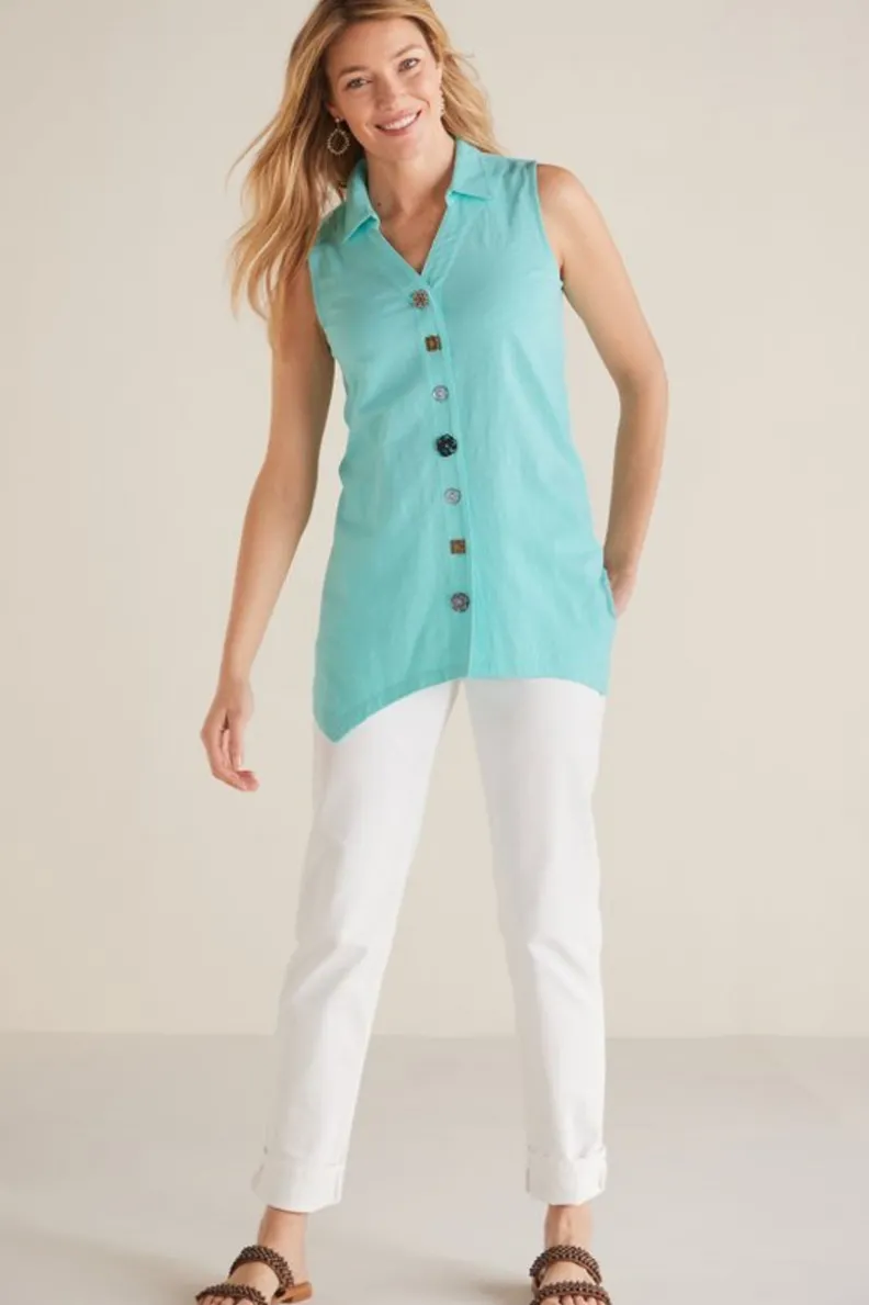 Blusa Danielle con Botones - Tejido Ultra Suave y Ajuste Perfecto para un Estilo Casual Elegante