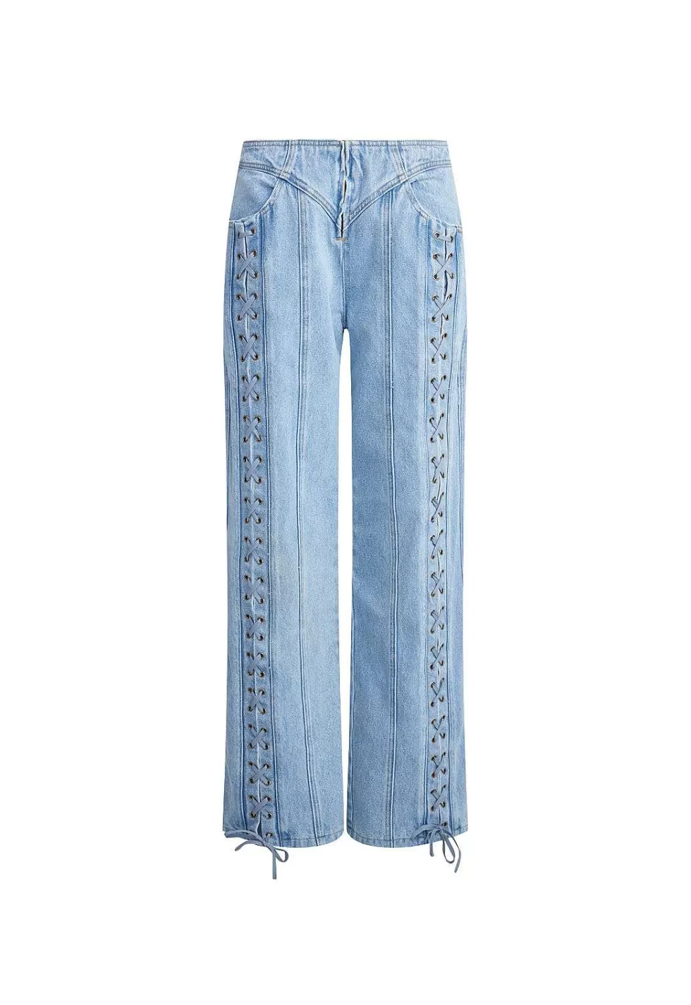 Oferta Especial: Jeans Lioness Daydream con Detalle de Atadura - Últimas Unidades Disponibles