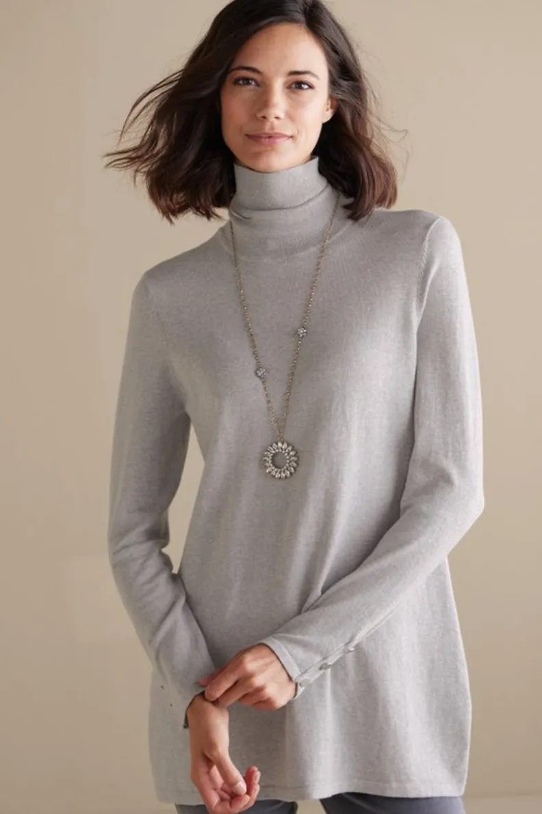 Suéter Deidre de Soft Surroundings - Abrigo de punto suave y elegante para mujeres, cárdigan casual o suéter tejido