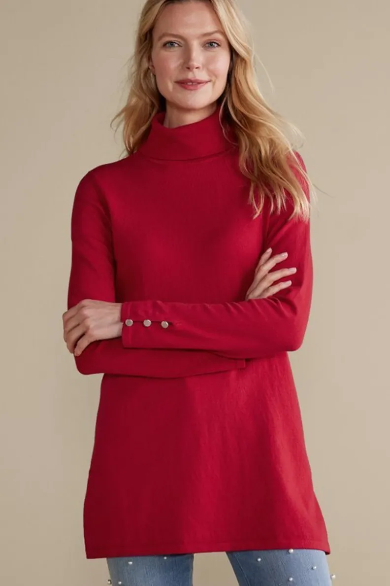 Suéter Deidre de Soft Surroundings - Abrigo de punto suave y elegante para mujeres, cárdigan casual o suéter tejido