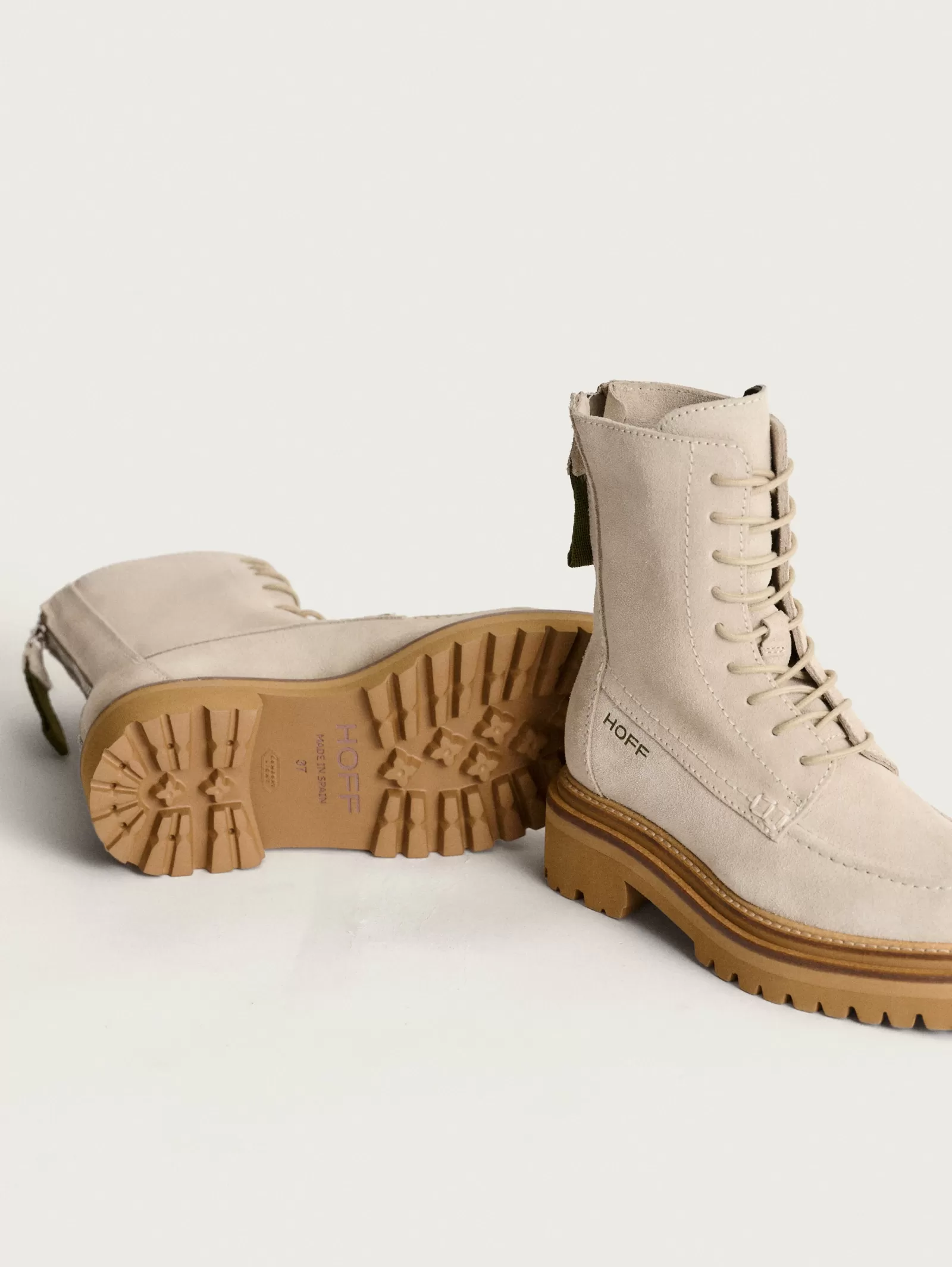 Botas Desierto HOFF Mujer - Beige Arena, Estilo Casual y Versátil para Tu Look Diario