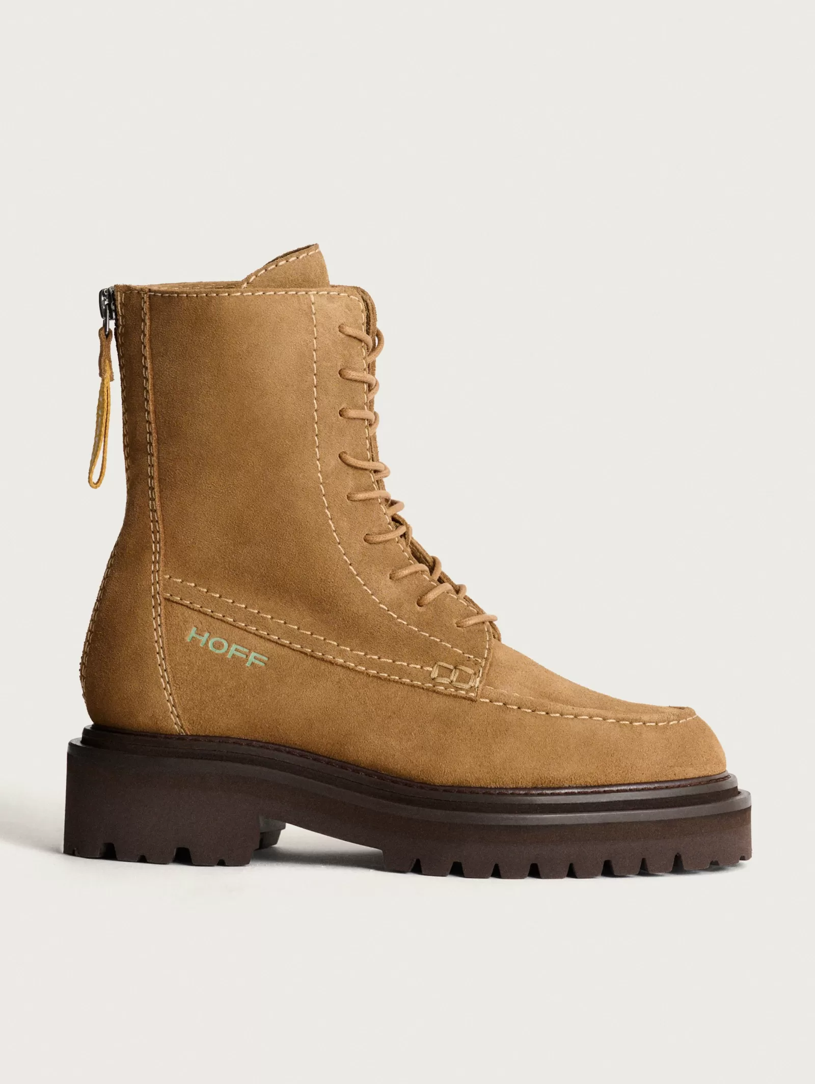 Botas Desert de Mujer en Cuero Suave Tono Camel - Botines Cálidos para Estilo Urbano | HOFF