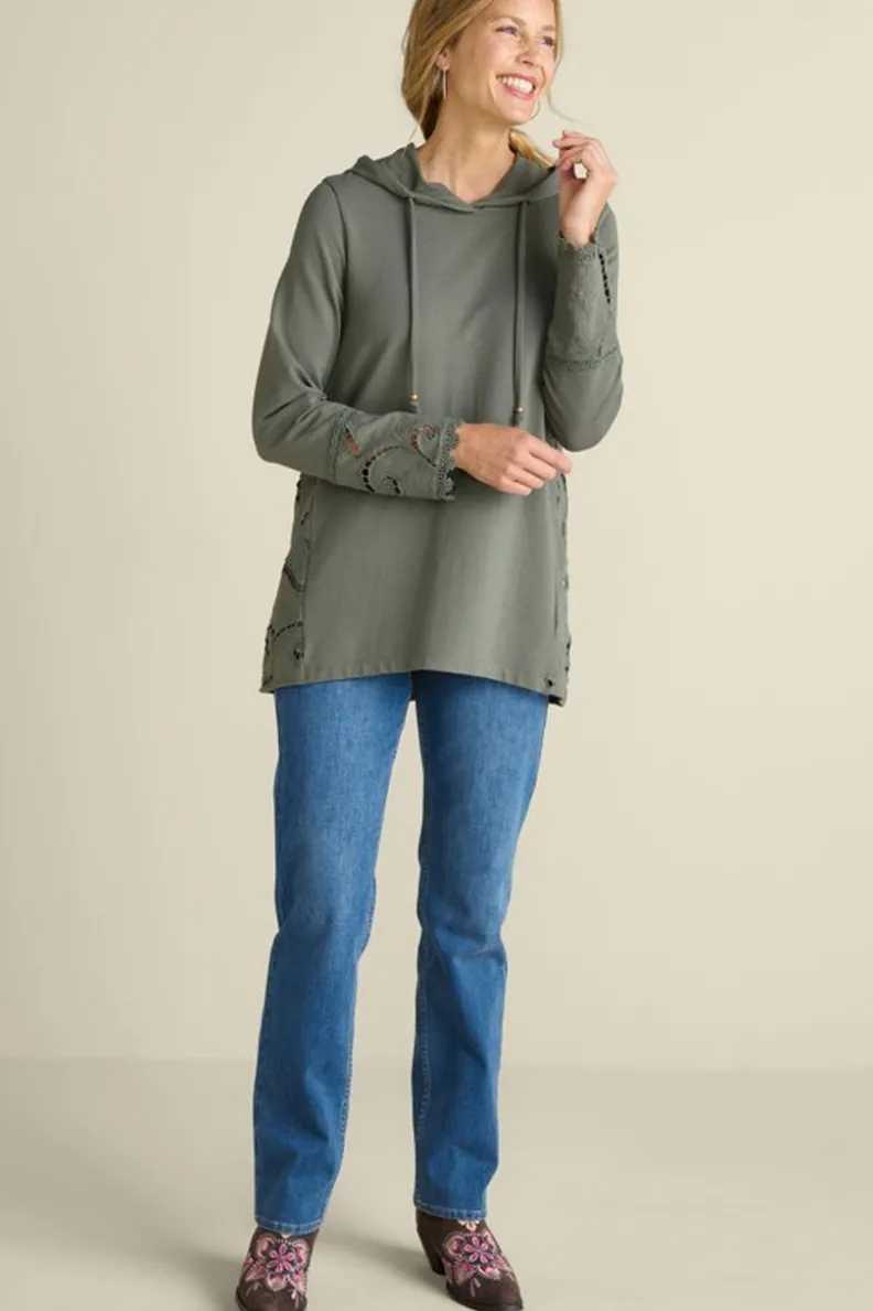 Blusa Dionne en Oliva - Tejido Ultrasuave para Estilo Relajado