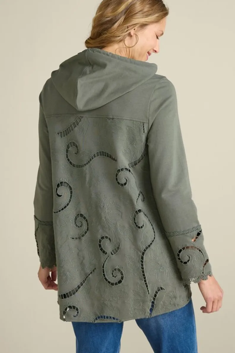 Blusa Dionne en Oliva - Tejido Ultrasuave para Estilo Relajado