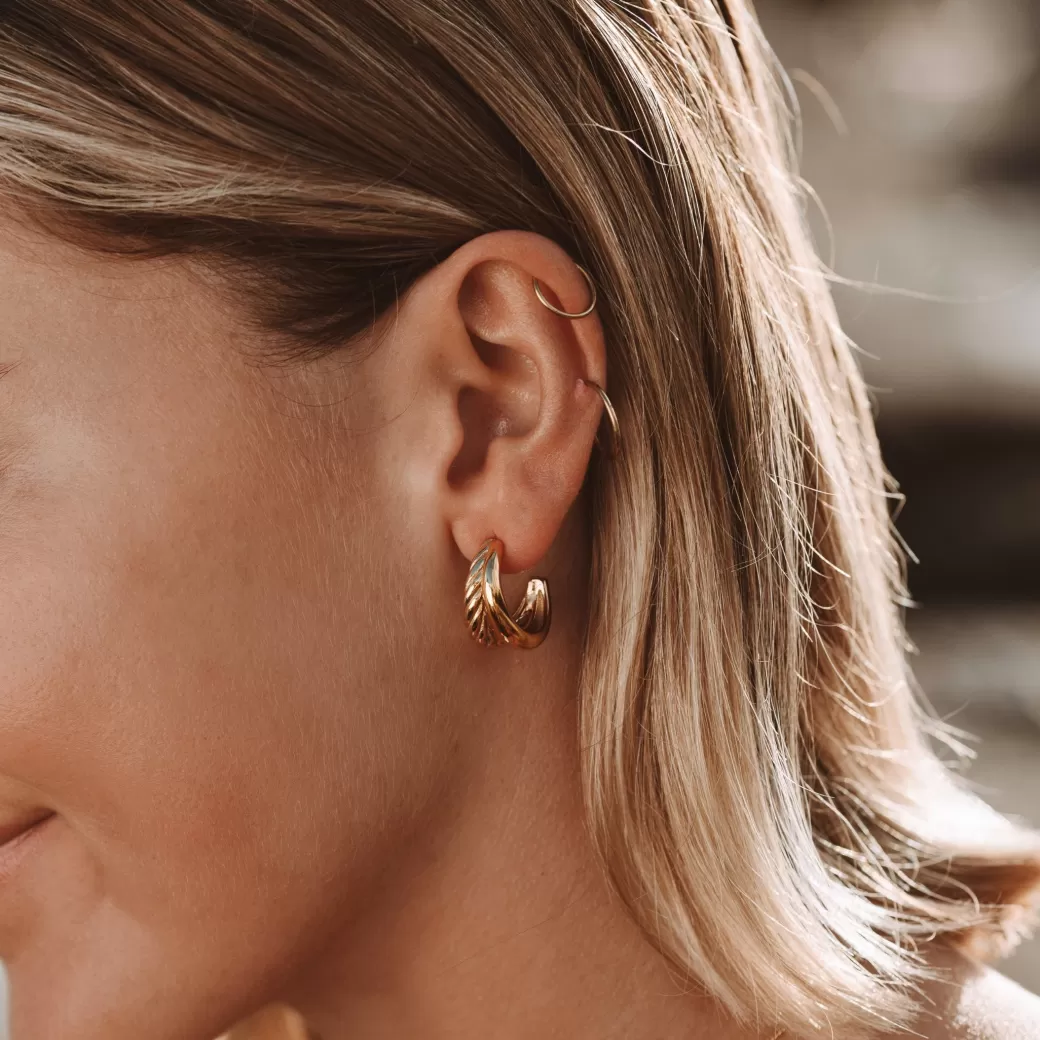 Pendientes de Doble Elegancia | Joyas Exclusivas Atolea - Diseño Único en Plata