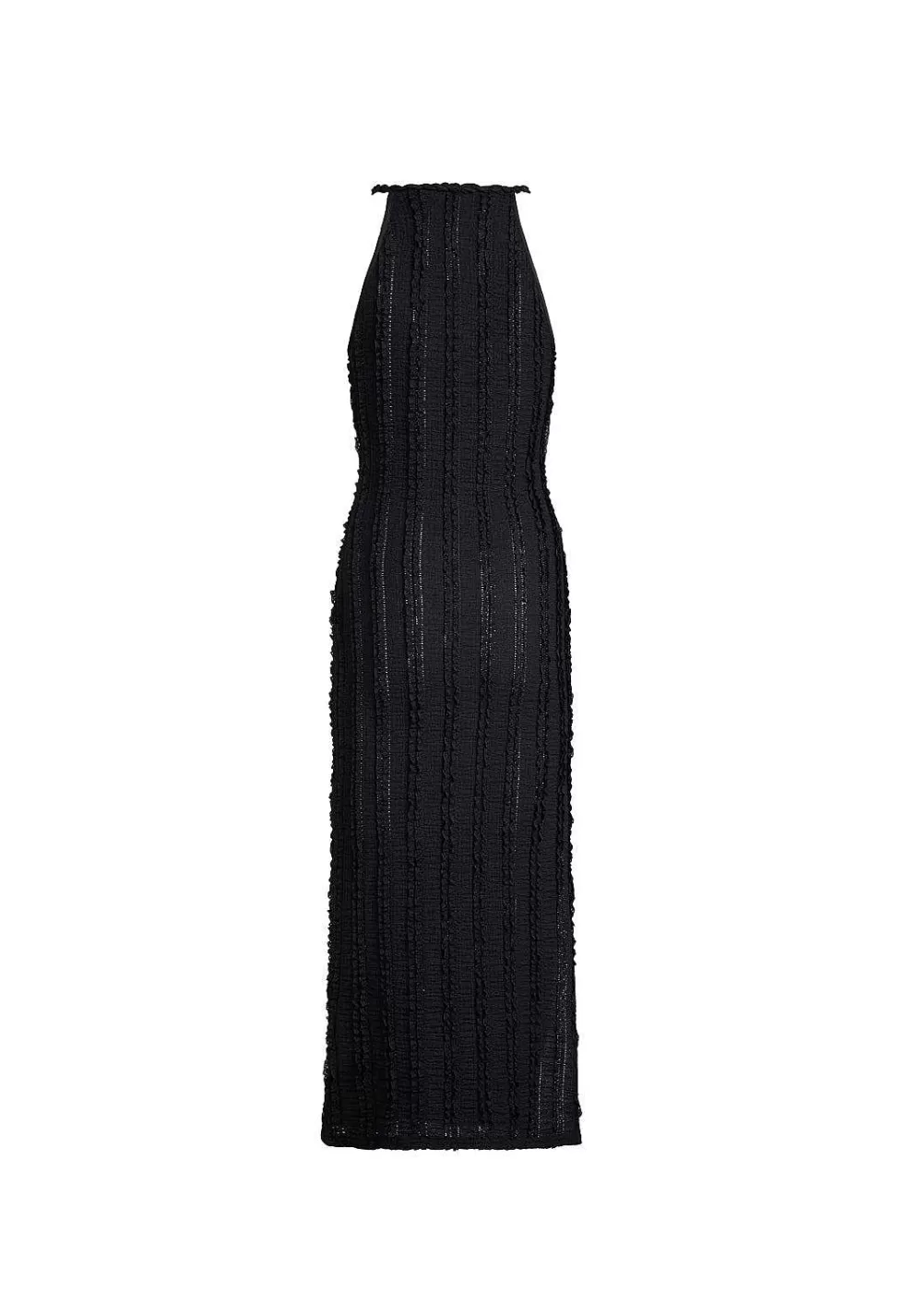 Vestido Midilargo Leona con Detalle de Dos Correas - Diseño Versátil y Moderno