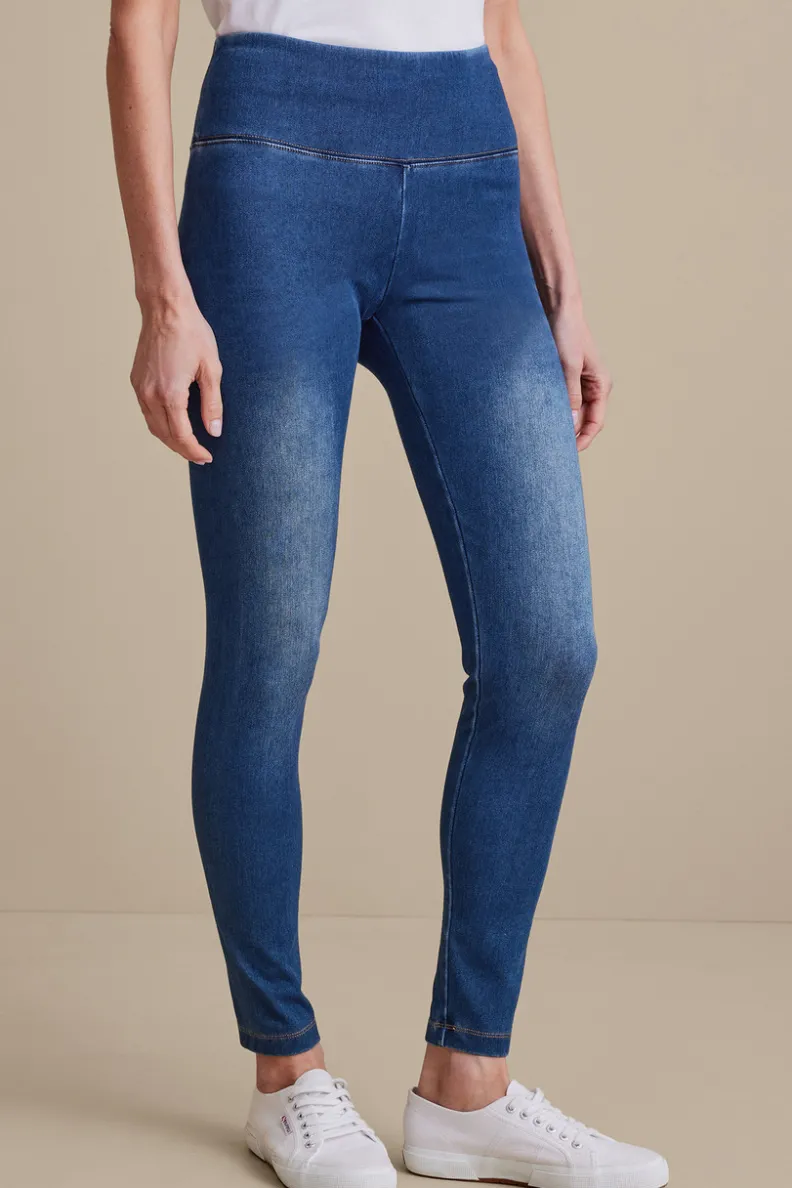Leggings de Yoga Ultra Cómodas Soft Surroundings - Tela Suave con Ajuste Perfecto para Uso Diario
