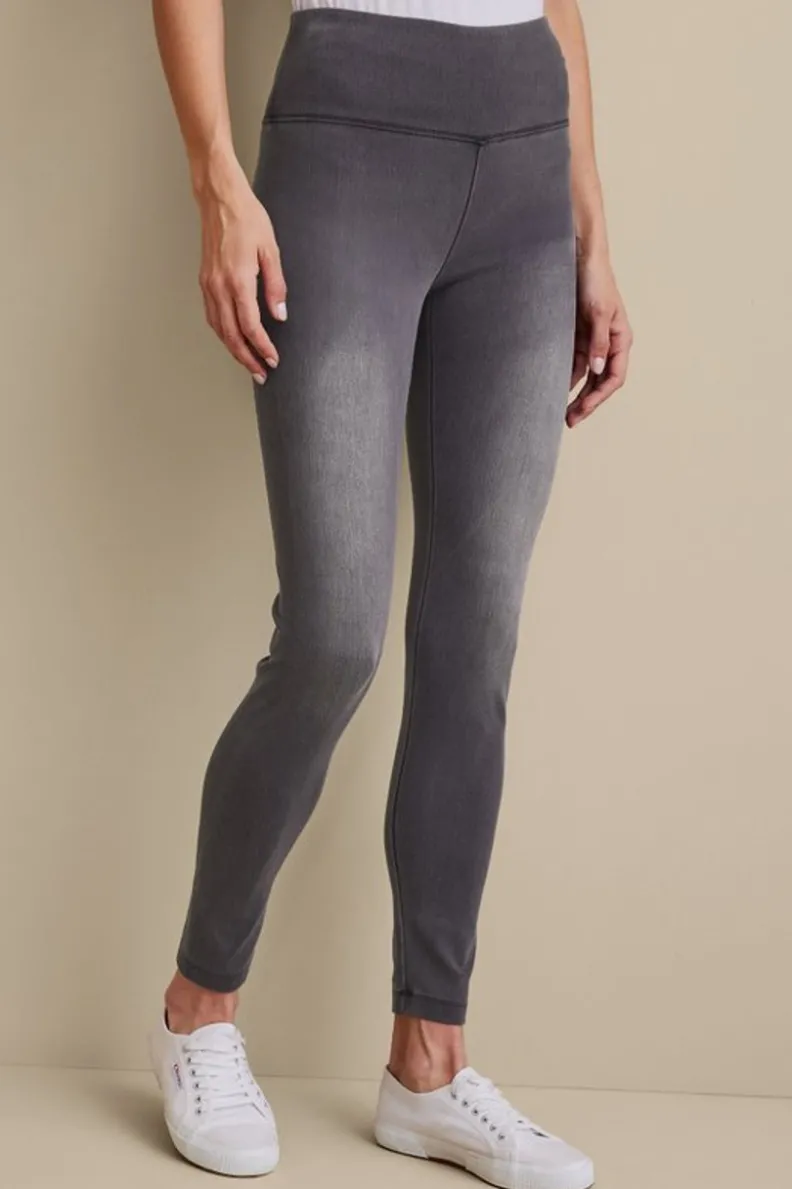 Leggings de Yoga Ultra Cómodas Soft Surroundings - Tela Suave con Ajuste Perfecto para Uso Diario