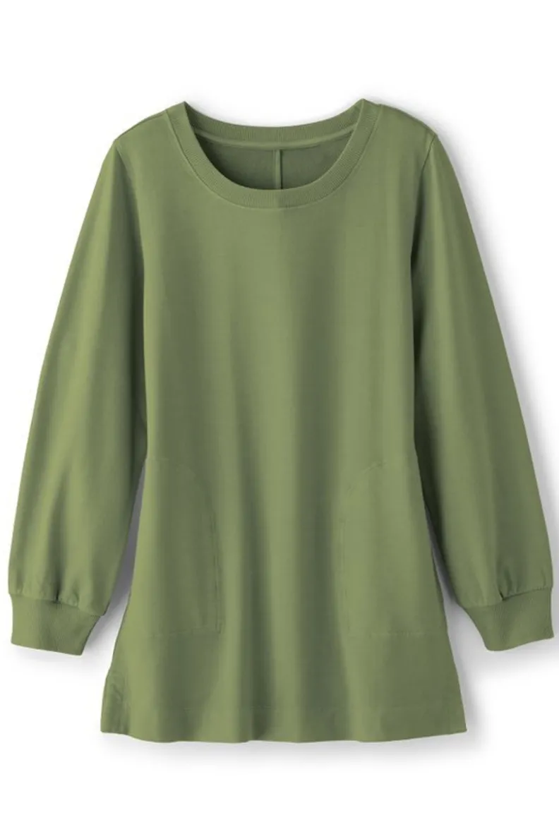 Túnica Edith en Felpa Francesa - Prenda Superior de la Colección Soft Surroundings con Diseño Versátil y Confort Excepcional