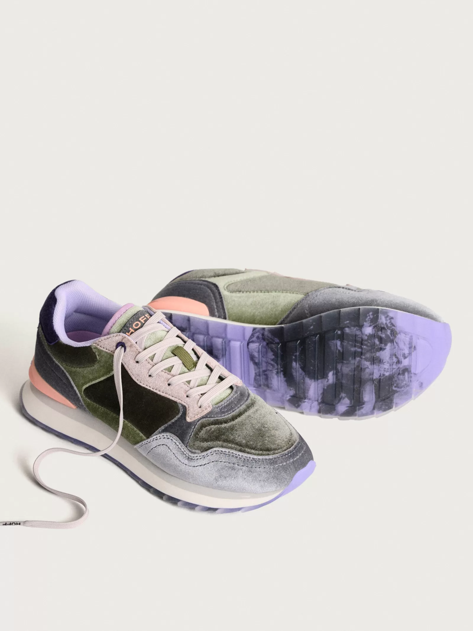 HOFF EMERALD - Zapatillas Deportivas Mujer con Detalles Brillantes, Diseño Elegante y Ajuste Perfecto para Caminatas Diarias