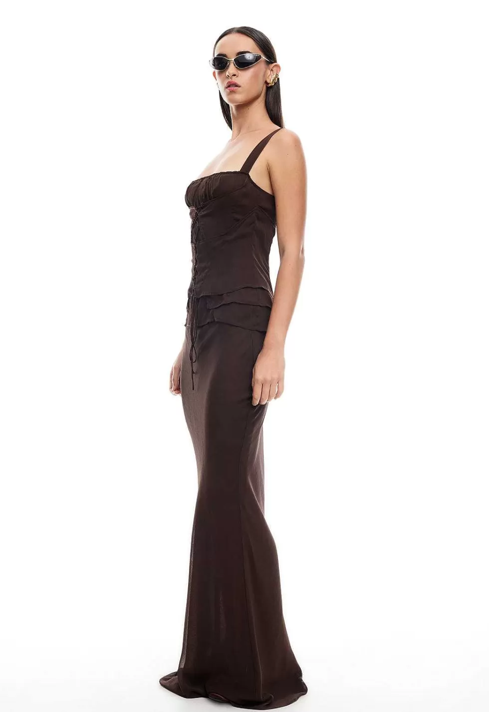 Falda Maxi Leónesa en Oferta Especial - Estilo Sin Fin para Temporada  

(：