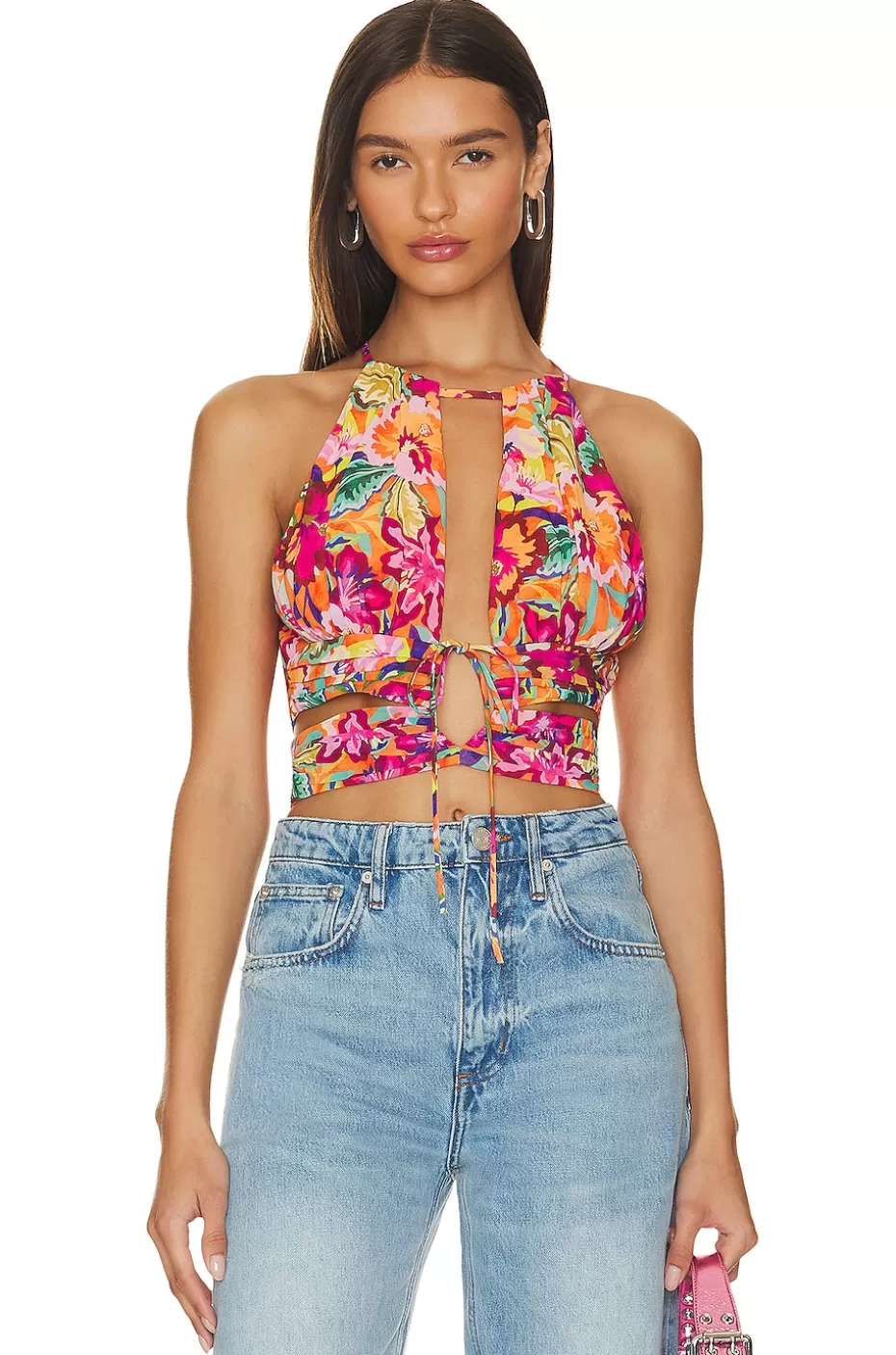 Blusa Fabi con Detalles Románticos · Colección Exclusiva Lovers & Friends para Mujer